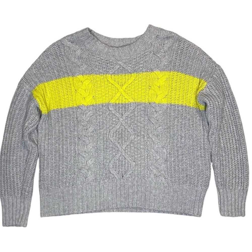 American Eagle Cable‎ Knit Sweater Womens Sm Cozycore Classiccore Casual Grunge - Picture 10 of 10